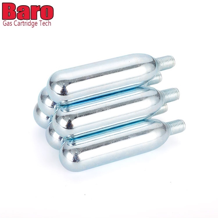 တာယာဖောင်းပွမှုအတွက် 16g CO2 Thread Cartridges