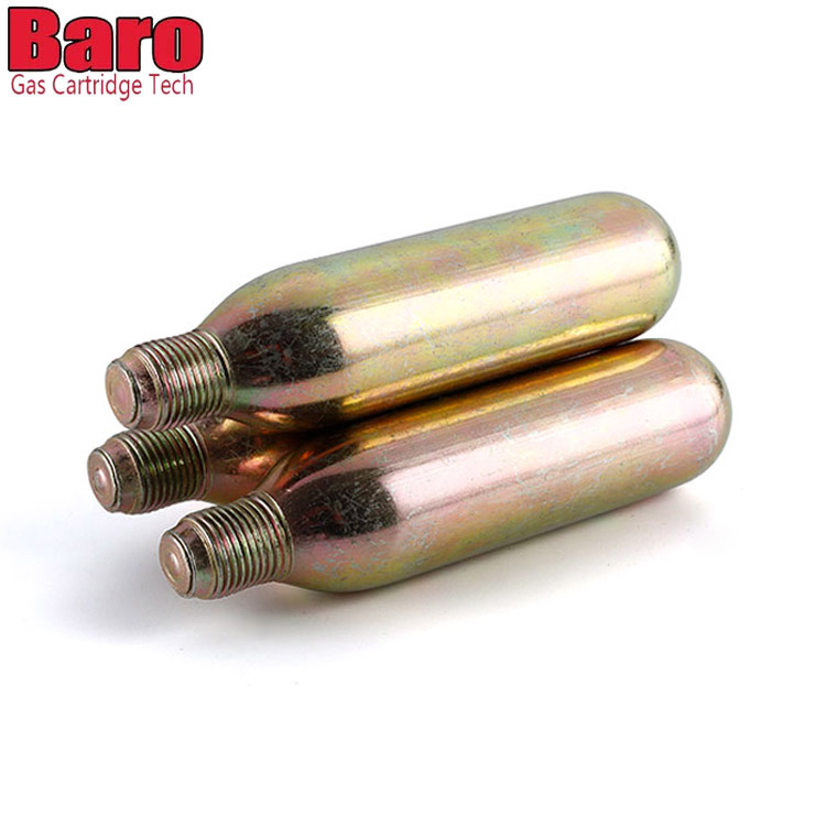 လေလုံသည့် အသက်ကယ်အင်္ကျီအတွက် 38g CO2 Cartridges