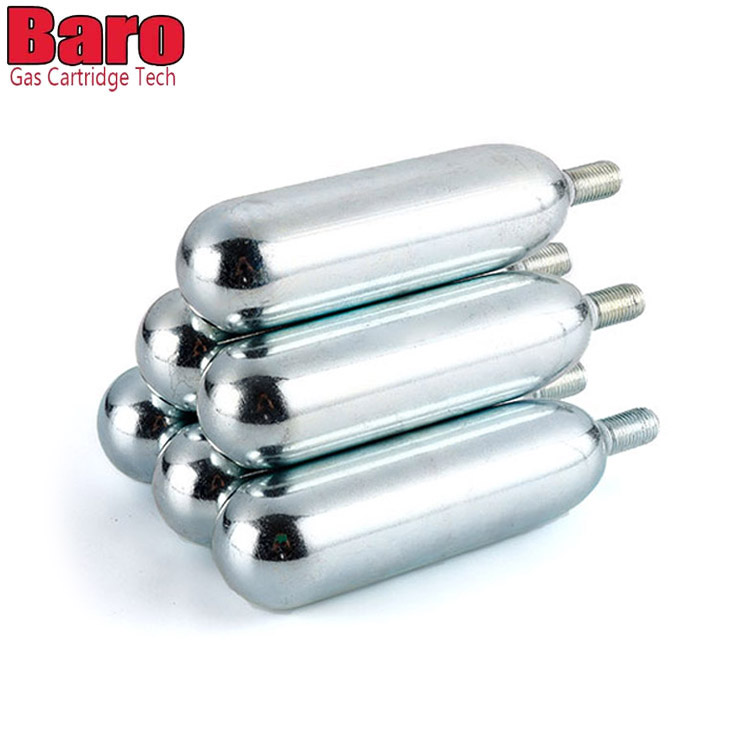 ထရပ်ကားတာယာဖောင်းပွမှုအတွက် 38g CO2 Thread Cartridges