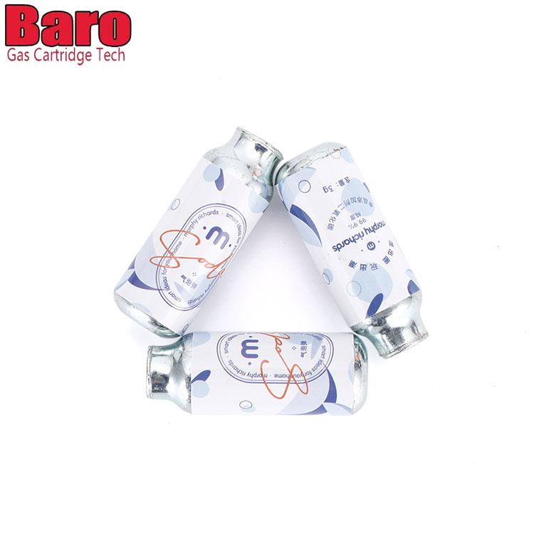 Seltzer ရေအတွက် Food Grade CO2 Cartridges